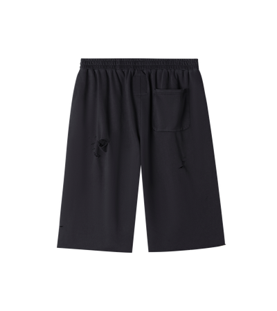 BLACK UN 3/4 SHORT